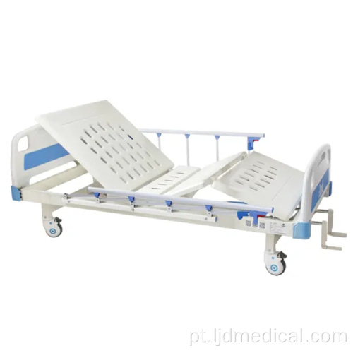 Cama de hospital elétrica / manual ABS Cama de atendimento médico